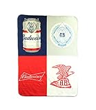 Budweiser 'Bud Pop' Fleece Blanket, 45 x 60-inches