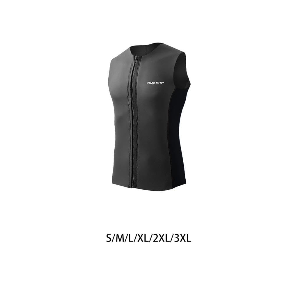 F Fityle Gilet de plongée sans Manches en Néoprène avec Tuba, Combinaison Thermique