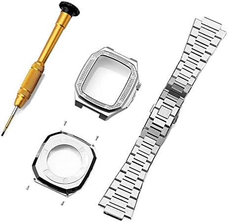 Apple - ケータ KAPPDE For Apple Watch band 41mm 44mm 45mm Case+Strap for