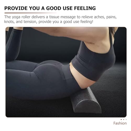 Rodillo de Yoga NOLITOY Semicircular de Espuma EPP de Alta Densidad, 45 cm, para Pilates, Fitness y Terapia Física, Equipo para Entrenamiento en Casa miniatura 6