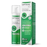 Optase Tea Tree Oil (TTO) Eyelid Cleansing Gel - Daily Eyelid Hygiene to Refresh and Revitalise - Preservative Free - 2 Month Supply - 50ml