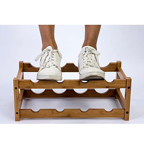 Soporte para botellas de vino FENOKD de madera de nogal miniatura 4