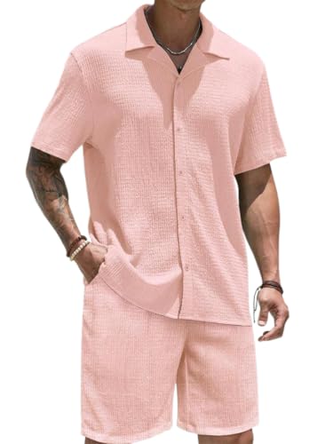 Chemise et short ensemble homme 2 pièces anti-chaleur pour le quotidien