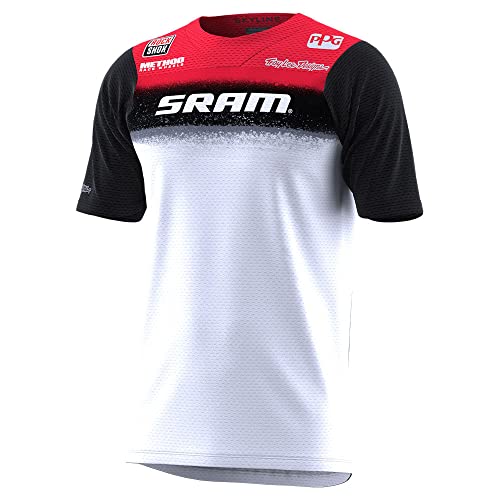 Colletto antisudore Troy Lee Designs Maglia MTB Skyline SRAM a Manica Corta Ultra Leggera