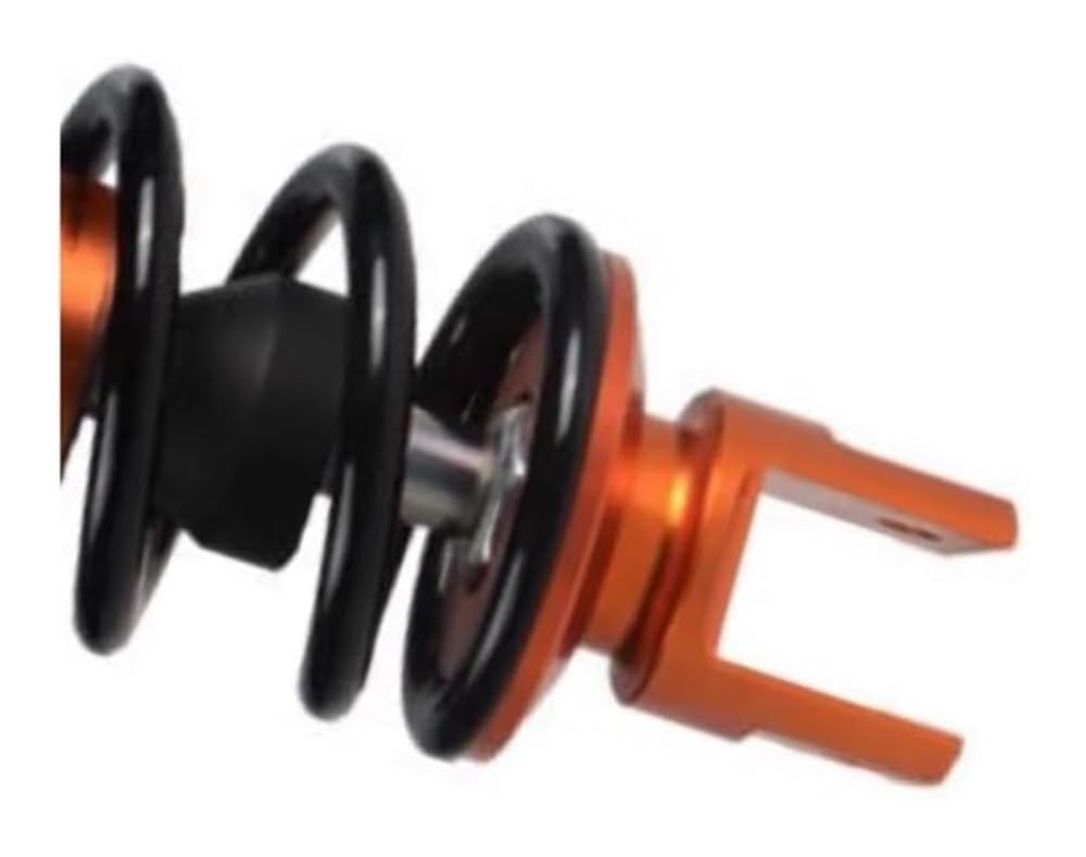 Amortisseur arrière Universel de Moto, Longueur réglable de 250 à 260mm, Suspension de Moto Compatible avec Un Seul (Noir)