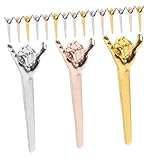 Kisangel 1 Satz Punktestifte Metallfarben Mit Spielbrettspielen Stiften Für Brettspiele Stifte Zum Aufstellen Von Tischspielstiften Großer Ersatz Für Kartenspielstifte 18 Stück