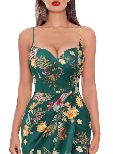 Image of VFSHOW Womens Sexy Spaghetti Strap Formal Prom Evening Gala Long Maxi Dress