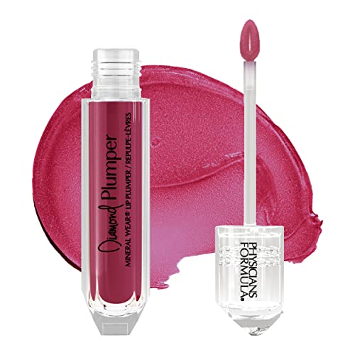 Physicians Formula Mineral Wear Diamond Lip Plumper Gloss, Dermatologist Tested, Brilliant Berry Diamond #TOP7
