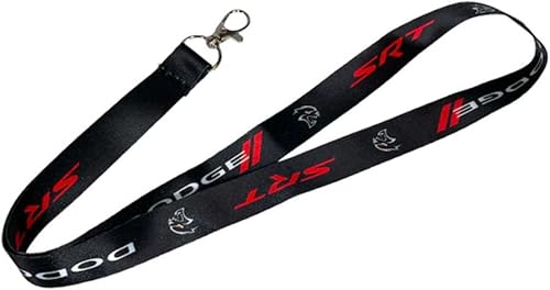 Miniatura 4 de Detroit Shirt Company Dodge SRT Hellcat Redeye - Soporte para insignia con cierre de mosquetón giratorio