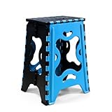 MR. GADGETS Banco Plegable Portátil 45cm, Banco de Plástico Pequeño, Taburete Multifuncional Antideslizante, Peldaño...