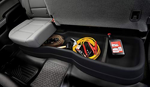 Husky Liners Gearbox Storage Systems | Under Seat Storage Box - Black | 09051 | Fits 2019 - 2023 Chevrolet Silverado/Gmc Sierra 1500, 2020-2022 Silverado/Sierra 2500/3500 Crew Cab 1 Pcs #TOP2