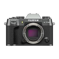Fujifilm X-T50 Mirrorless Digital Camera Body, Charcoal Silver