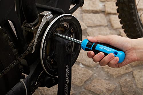 Mechmax Magnetic Screwdriver Set 29 Piece, Phillips, Slotted, Hex, Star, Square Tip, Chrome Vanadium Steel With Storage Case For Home, Garage, Office, Apartment, Bike, Car, Electronics And As A Gift #TOP4