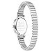 Diaofendi Petite Women's Easy Reader Watch, Analog Women Watch with Stainless Steel Expansion Band, Water Resistant (Silver, S(5.51