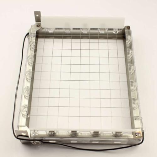 Whirlpool WP2313637 OEM Refrigerator Ice Cutter Grid Complete Assembly, Chrome