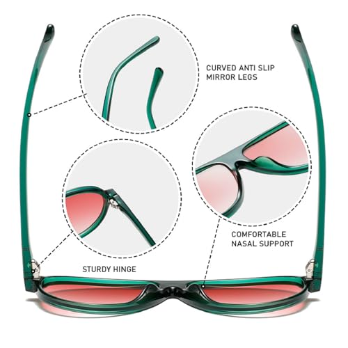 Retro Unique Punk Pilot Sunglasses Women Fashion Clear Gradient Shades UV400 Men Punk Orange Sun Glasses4