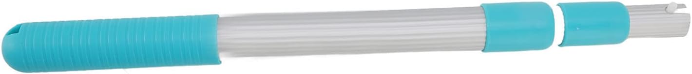 Swimming Pool Telescopic Pole, 3 Sections Aluminum ABS Pool Net Handle with Glossy Surface, for Skimmers Rakes Brushes Vacuum Cleaners