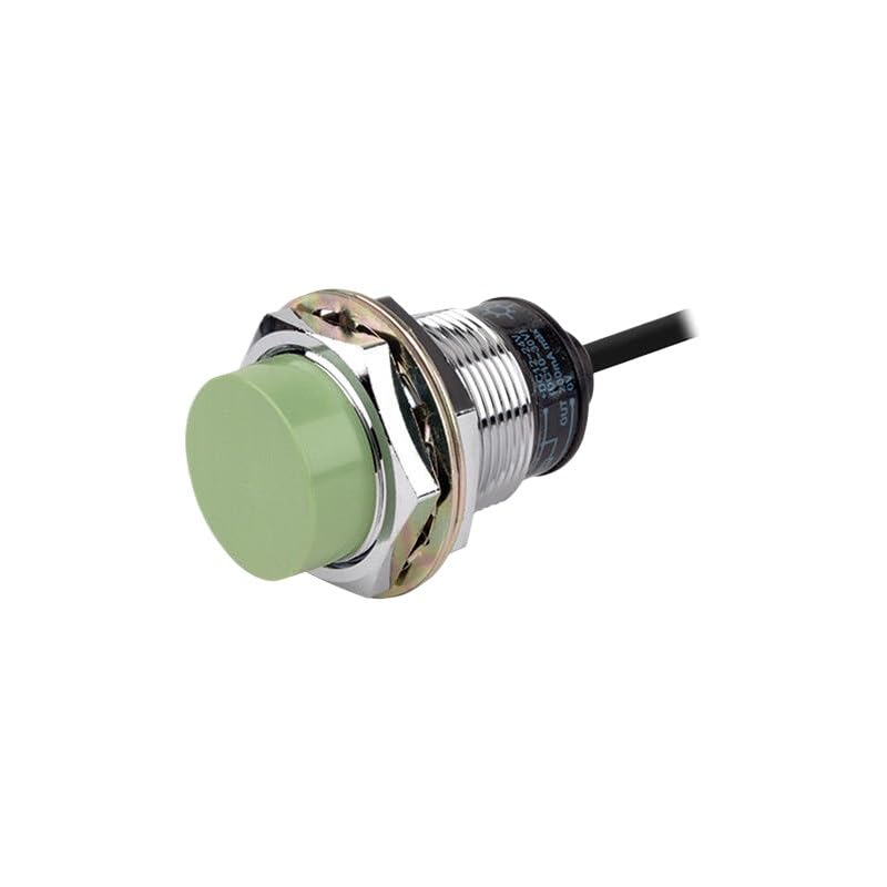 HJCMOONB Inductive Cylindrical Proximity Sensor Wire Cable Detection Distance PR30-15DN2