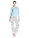 Sleep & Co Women's Plush Pajama Set with Long Sleeve