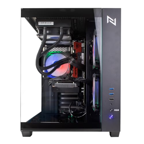 PC GAMER AMD RYZEN 5 5500 16GB (RTX 4060 8GB) SSD 480GB M.2 600W WATERCOOLER, NEOLOGIC BY BLUE - NLI