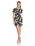 French Connection Women's Botanical Tripp Drape Short Sleeve Printed Dress