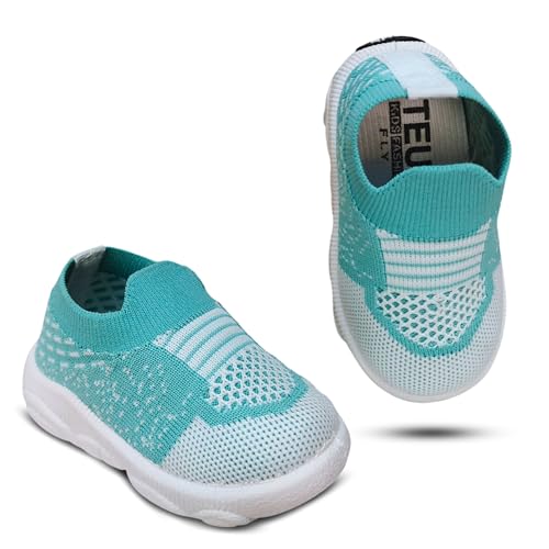 Image of Kids Knitted Slip-on Musical Shoes, Attractive Colors, Breathable Mesh Upper Welcro, Comfortable Stylish.