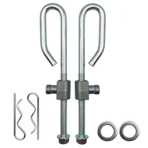 DZDY GX24864 2Pcs Mower Deck Lift Linkage Rod kit Compatible with John Deere D100 D105 D110 D120 D125 D130 D140 D150 D155 LA100 LA105 LA110 LA115 100 Series Tractor