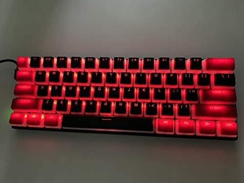 Pudding keycap 108 double shot PBT pudding translucent OEM contour backlight 60% 87 TKL cherry MX switch mechanical keyboard