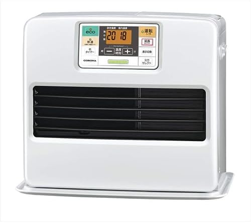 Amazon | コロナ：石油ファンヒーター(パールホワイト)/FH-VX4619BY-W  