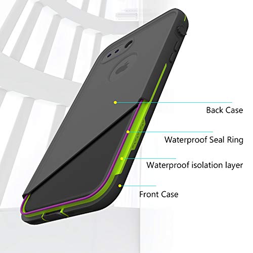 Love Beidi Iphone 8 Plus & 7 Plus Waterproof Case - Underwater Snowproof Dirtproof Shockproof Cover #TOP1