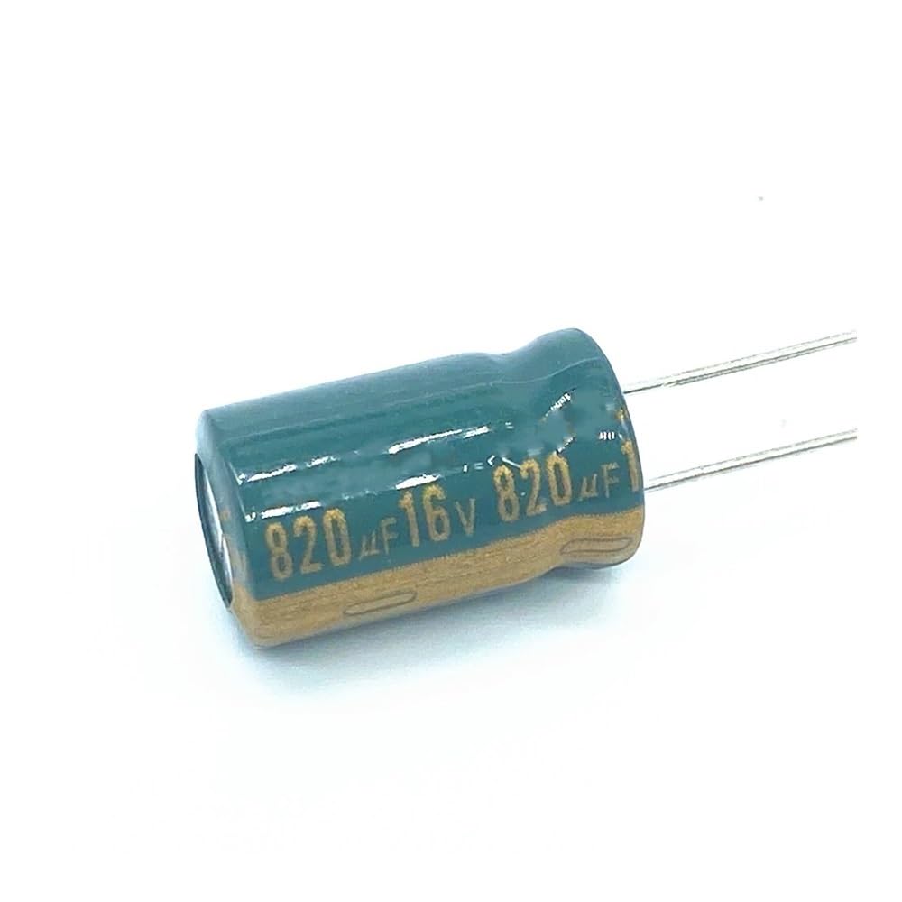 ICXLPMC 12pcs/lot 820uf16V Low ESR/Impedance high frequency aluminum electrolytic capacitor size 10 * 20 16V 820uf 20%