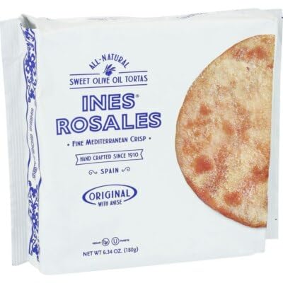 Ines Rosales Sweet Olive Oil Tortas 6.34 oz (Pack of 10)