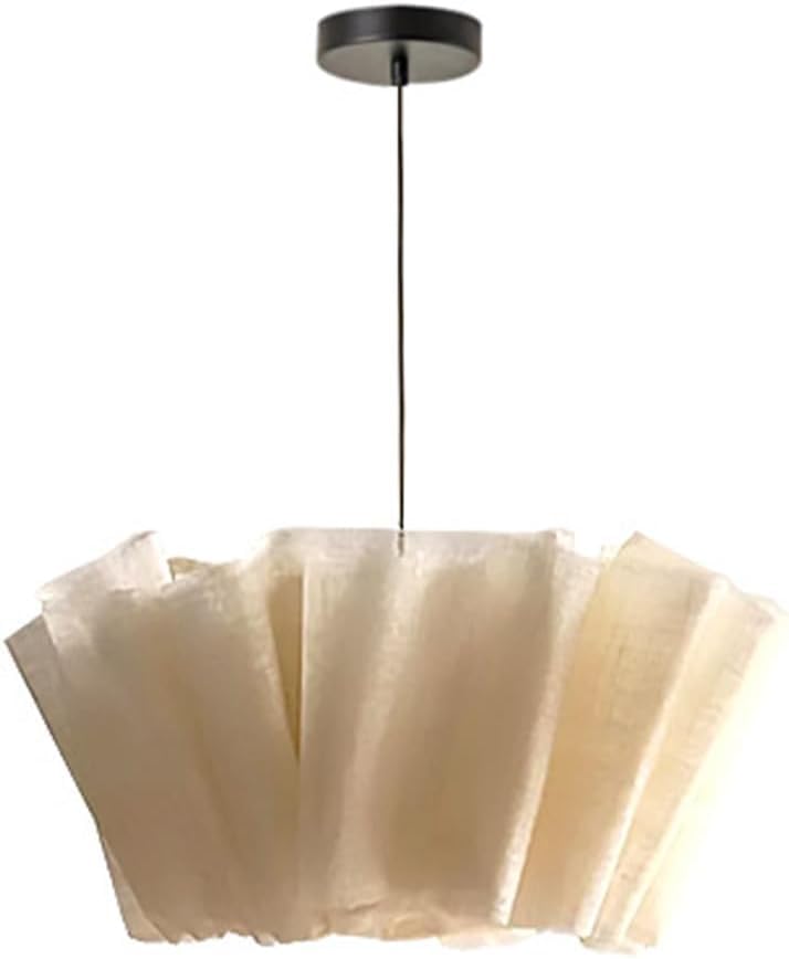 Lampe Suspendue Pour Chambre Style Japonais Crème et Moderne