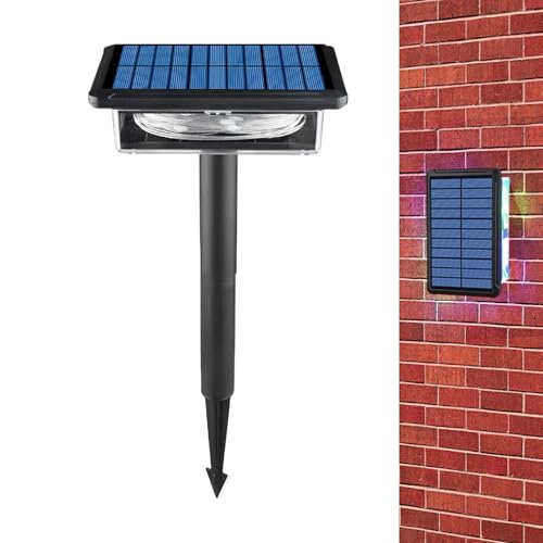 Luces de cadena solar LED, luces de hadas impermeables para uso exterior, Solar-Powered Balcony and Camping Lamp, (1 set), para jardín, fiesta, pérgola, y decoración de patio trasero