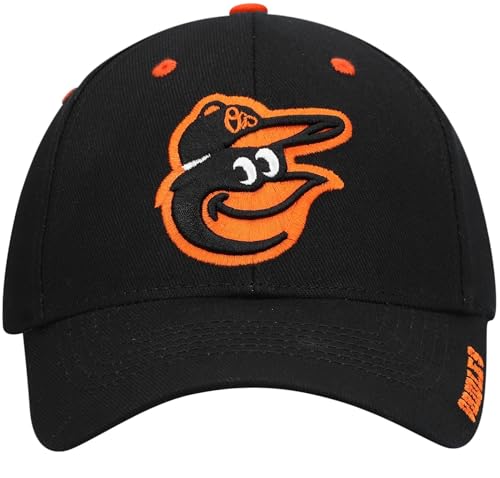 Gorra ajustable Baltimore Classic Edition bordada negra/naranja miniatura 1