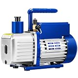 VIVOHOME 1/3 HP 4.5 CFM 1 Stage A2L HVAC Vacuum Pump, Sparkl...