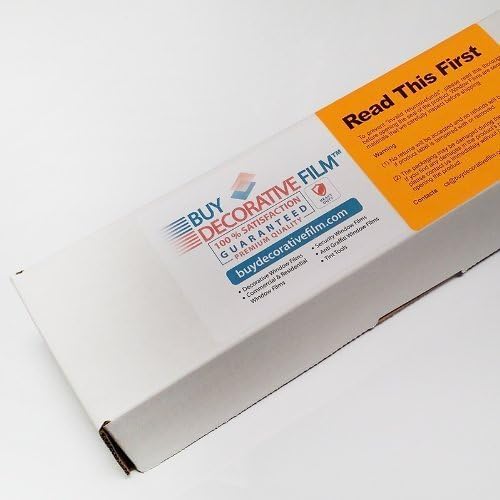 Miniatura 3 de BDF 4SPBK - Película decorativa para ventana, color negro brillante opaco, privacidad, 47 pulgadas x 12 pies