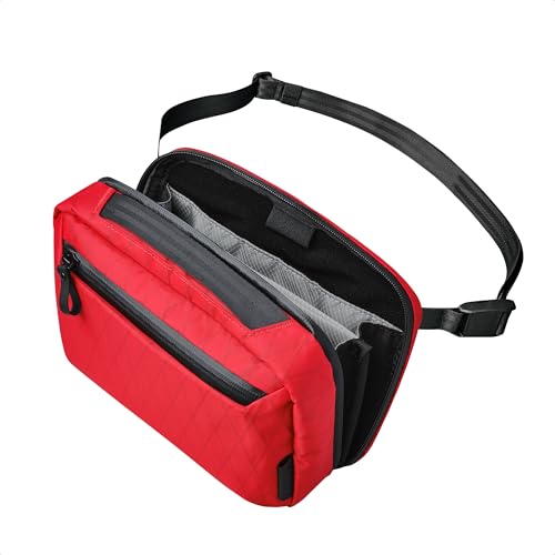 ALPAKA Elements Tech Case Max X-Pac VX21 �e�b�N�P�[�X���X�����O�o�b�O�b�ʋ΁E���s�E�o���ɁbiPad mini�Ή� �K�W�F�b�g�|�[�`�^�K�W�F�b�g�o�b�O�i�o�b�O�C���o�b�O�j�b�������̍����f�� ���|�P�b�g�b�����Y �V��