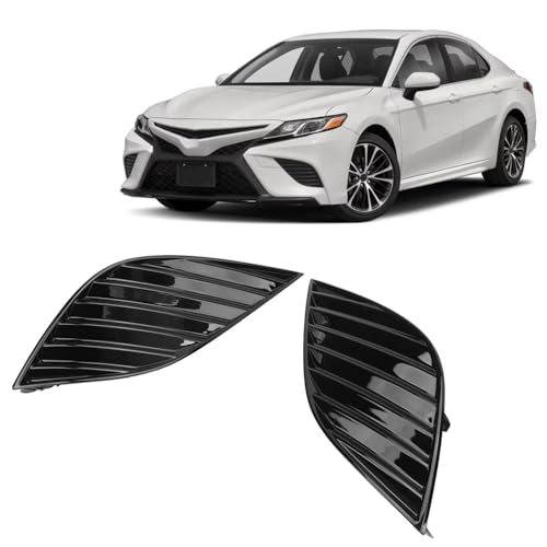 Couvercle antibrouillard Camry fini noir calandre de remplacement robuste