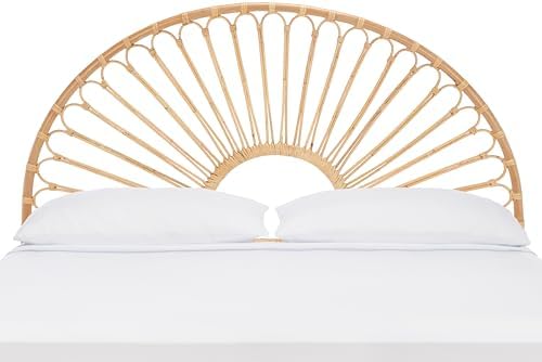 SAFAVIEH Home Collection Faris Natural Rattan Arched Full Size He...