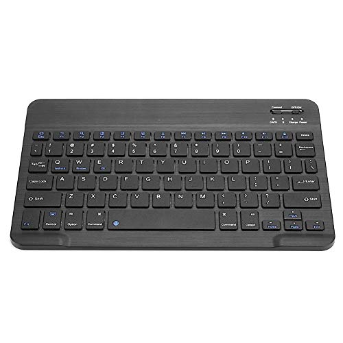 fosa Bluetooth 3.0 HS Universal Keyboard, KB-21 9.7-inch Slim Wireless Keypad PCBA Board 2.4G Laptop Keyboard 3.7V 10M Black for Computer Notebook