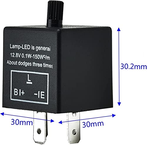 Relé flasher 12V para solucionar el parpadeo rápido de intermitentes 7