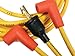 ACCEL 3009ACC Spark Plug Wire Set - 7mm - Super Stock with Copper Core - Universal 90 Degree Boots - Yellow