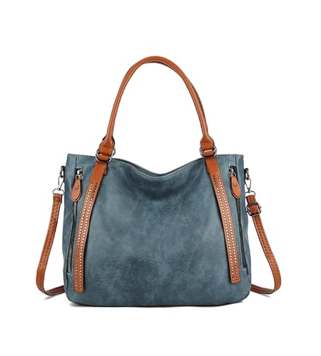 Bolso Tote Vintage Slouchy para Mujer