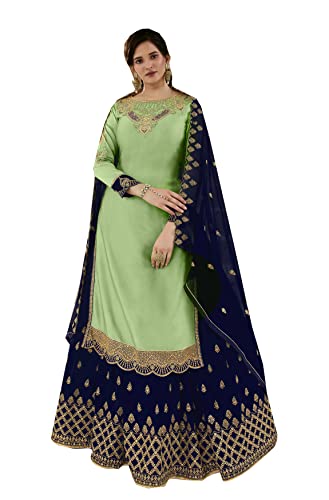 Delisa New Indian/Pakistani Eid Special Party/Ethnic wear Georgette Straight Ghagra