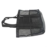 Pumixiy Bolsa de ducha colgante, organizador de artículos de aseo de malla de gran capacidad, bolsa de almacenamiento portátil para baño, viajes, gimnasio, secado rápido y diseño ventilado (L con