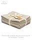 Kindsgard Mullwindeln „bovbov“ – Grau – 10er-Pack aus 100% Baumwolle – extra saugfähig, weich & atmungsaktiv – Spucktücher & Alltagshelfer – Unisex Baby Basics – ideal für Neugeborene & unterwegs