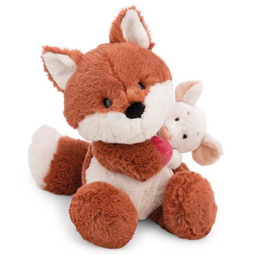 NICI Peluche Love Renard Miro symbole d'amour pour petits et grands