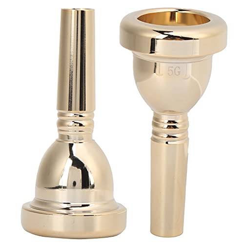 Walfront WALFRONTIM039A5EF695-11 Trombone Mouthpiece Brass Portable Silver Plated Surface Professonal Mouth Piece thumb #8