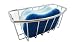 Neat-O Chrome-Plate Steel Large Suction Cup Sink Sponge Holder